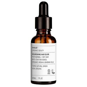 Kuva Evolve Organic Beauty Nourishing Hair Elixir Kosteuttava hiusseerumi 30 ml