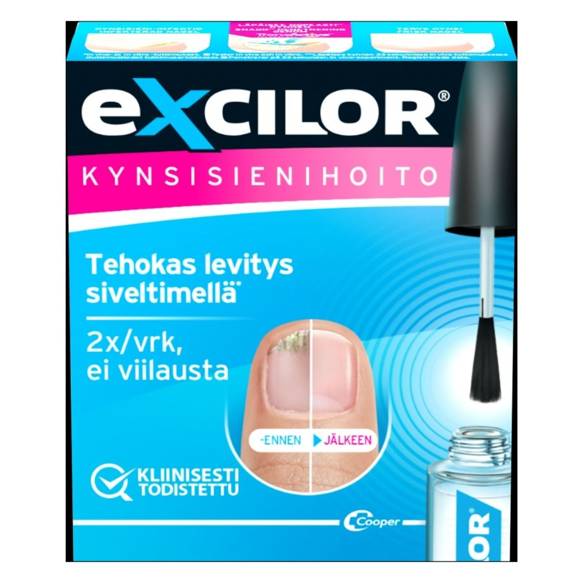 Kuva Excilor Solution kynsisienihoito 3.3 ml