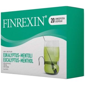 Kuva FINREXIN eukalyptus-mentoli 20 x 5 g jauhe