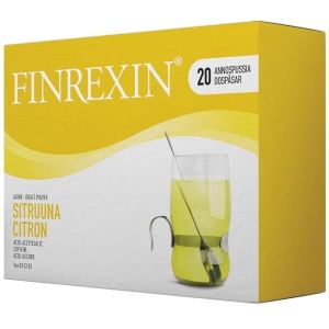 Kuva FINREXIN sitruuna 20 x 5 g jauhe