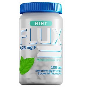 Kuva FLUX MINT FLUORITABLETTI 250 MCG 100 IMESKELYTABL