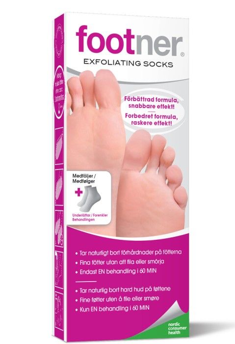 Kuva Footner Exfoliating Socks Kuorintasukat, 1 pari