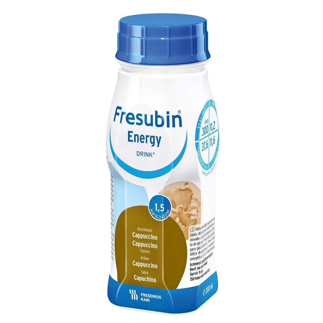 Kuva Fresubin Energy Drink, cappuccino,  4 x 200 ml 