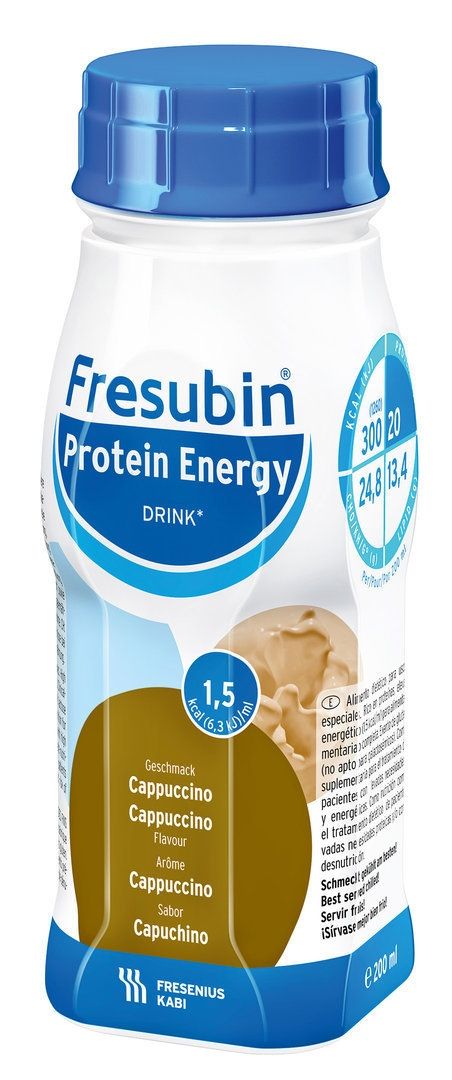Kuva Fresubin Protein Energy Drink cappuccino 4 x 200 ml 