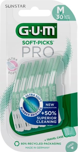 Kuva GUM Soft-Picks PRO Medium pehmeä hammasväliharja 30 kpl