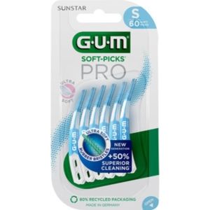 Kuva GUM Soft-Picks PRO Small erittäin pehmeä hammasväliharja 60 kpl