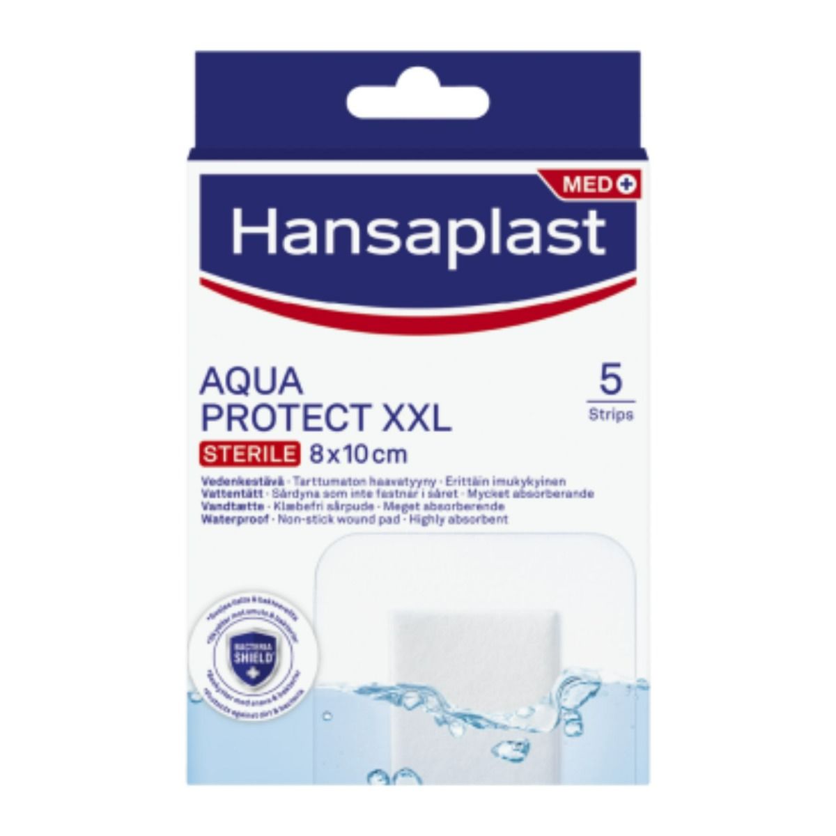 Kuva Hansaplast Aqua Protect XXL 8 x 10 cm 5 kpl
