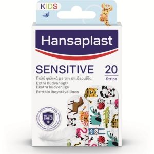 Kuva Hansaplast Sensitive Strips Kids 20 kpl