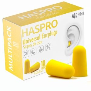 Kuva Haspro Universal korvatulpat keltainen 10 paria