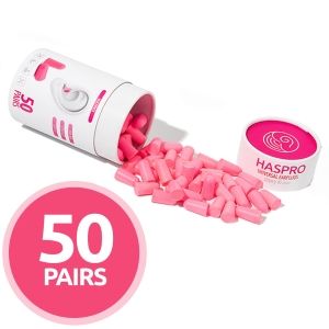 Kuva Haspro Universal korvatulpat pinkki 50 paria
