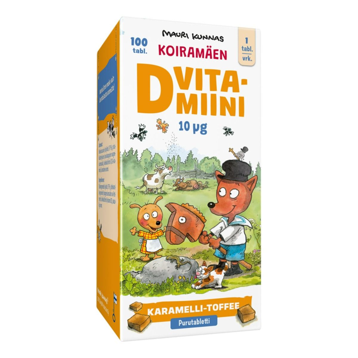 Kuva Koiramäen D-vitamiini 10 µg 100 tabl. 