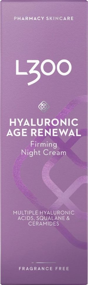 Kuva L300 Hyaluronic Age Renewal Night Cream yövoide 50ml