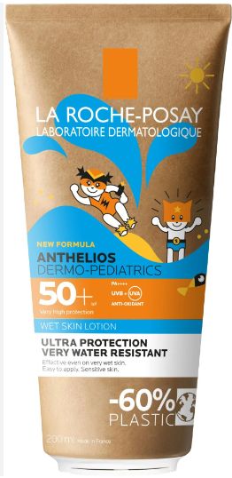 Kuva La Roche-Posay Anthelios Wet Skin aurinkosuojaemulsio lapsille SPF50+ 200ml