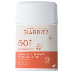 Kuva Laboratoires de Biarritz Stick Solaire Aurinkovoidepuikko Valkoinen SPF50+ 12g