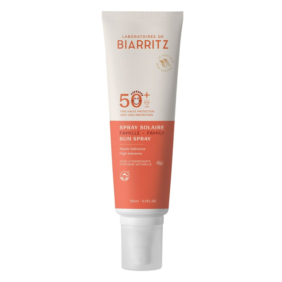 Kuva Laboratoires de Biarritz Sun Spray Aurinkosuojasuihke SPF50+ 150ml Family Size
