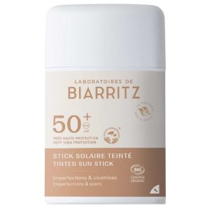 Kuva Laboratoires de Biarritz Tinted Suncsreen Stick Sävytetty Aurinkovoidepuikko SPF50+, 12g