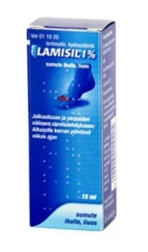 Kuva LAMISIL 1 % 15 ml sumute iholle, liuos