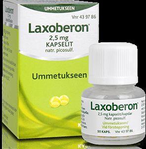 Kuva LAXOBERON 2,5 mg 50 kpl kapseli