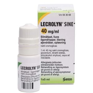 Kuva LECROLYN SINE 40 mg/ml 5 ml silmätipat, liuos