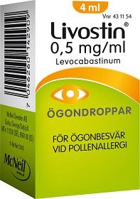Kuva Livostin ögondroppar, 4 ml