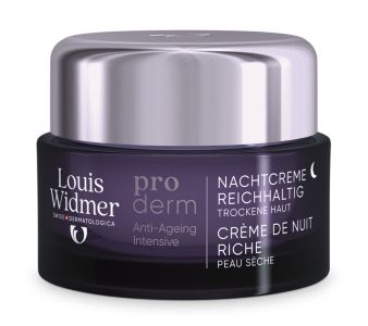 Kuva Louis Widmer Proderm Night Cream Rich Hajusteeton yövoide 50 ml