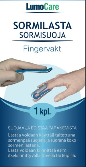 Kuva Lumomed LumoCare sormilasta/sormisuoja