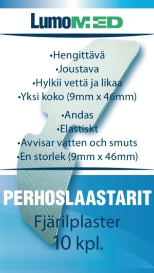 Kuva Lumomed Perhoslaastari 10 kpl