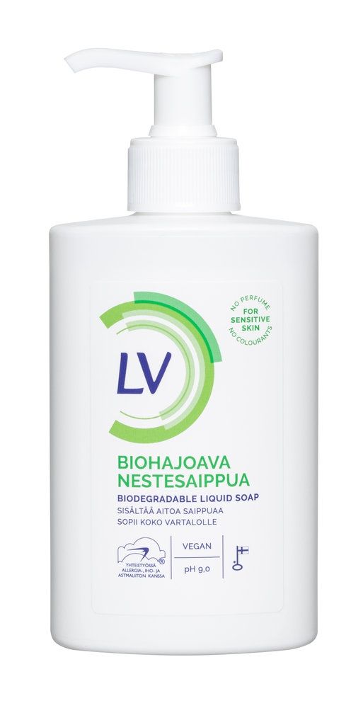 Kuva LV Biohajoava nestesaippua, 300 ml