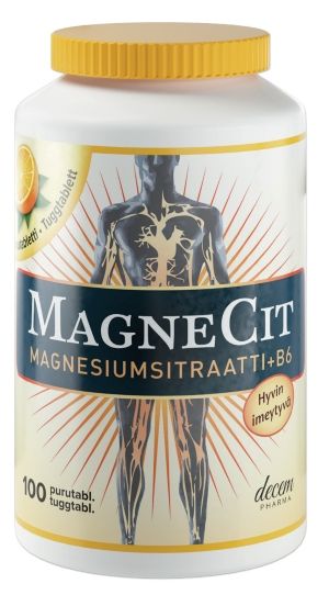 Kuva Magnecit Purutabletti 100 tabl