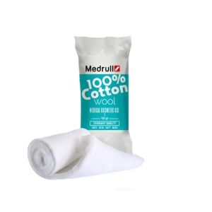 Kuva Medrull Cotton Wool puuvillaa rullassa 100g