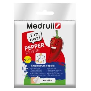 Kuva Medrull Pepper Plaster pippurilaastari 6x10 cm 5kpl