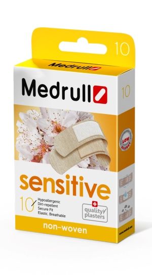 Kuva Medrull Sensitive laastari herkkä iho 10kpl