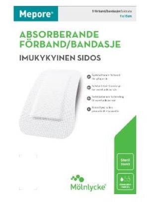 Kuva Mepore kiinnittyvä sidos 9x20 cm 5 kpl