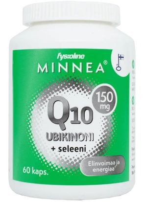 Kuva Minnea Ubikinoni + Seleeni 60 kaps