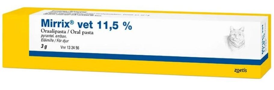 Kuva Mirrix vet 11.5 % 3 g oraalipasta