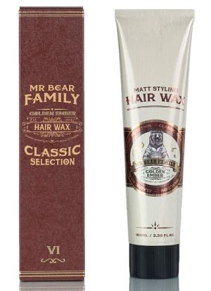 Kuva Mr Bear Family Golden Ember Hair Wax 100ml