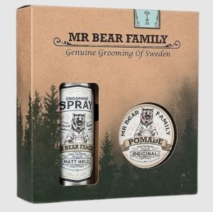 Kuva Mr Bear Family Hair Kit Pomade & Grooming Spray