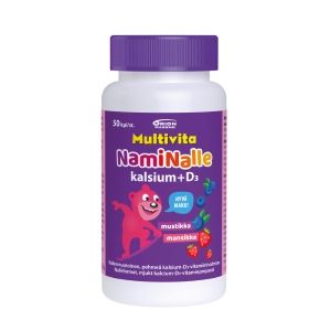 Kuva Multivita Naminalle Kalsium+D3 50 tabl 100mg/5mcg