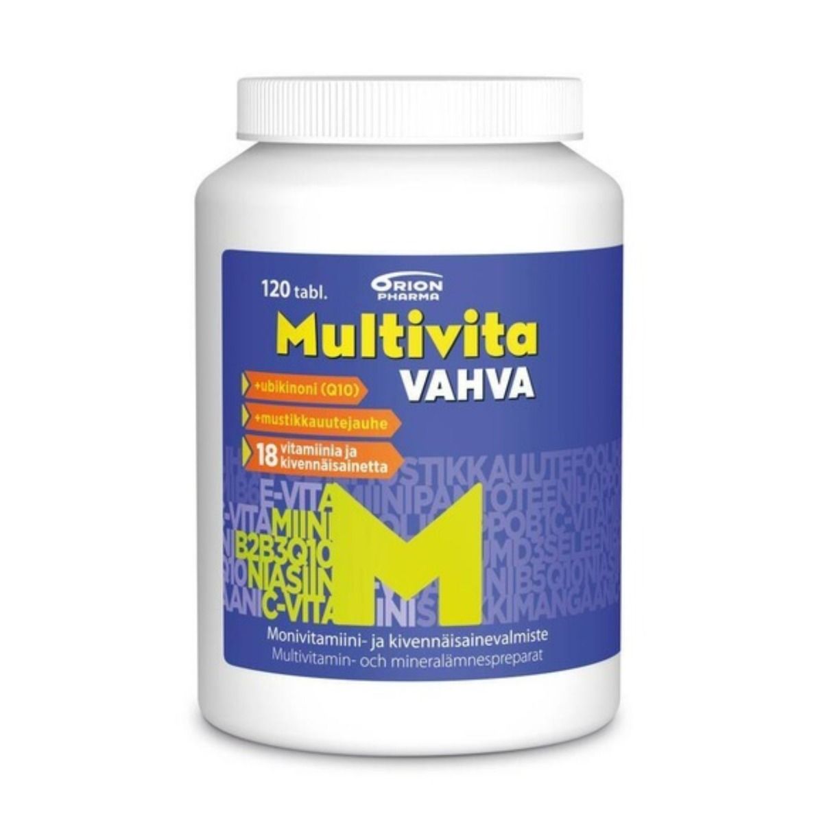Kuva Multivita Vahva 120 tabl