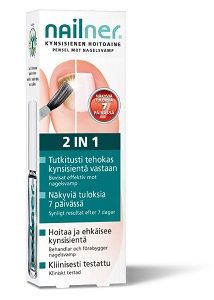 Kuva Nailner Kynsisienen Hoitoaine 2in1 5 ml