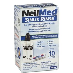 Kuva NeilMed Sinus Rinse suola-annospussit 10kpl