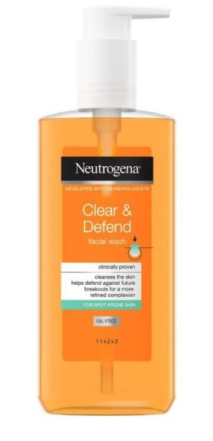 Kuva Neutrogena Clear & Defend Facial Wash puhdistusgeeli 200 ml