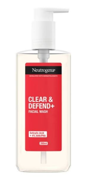 Kuva Neutrogena Clear & Defend+ Facial Wash puhdistusgeeli 200 ml