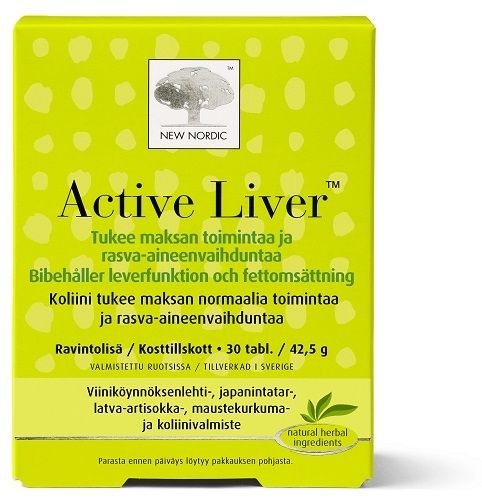 Kuva New Nordic Active Liver™ ravintolisä, 30 tabl