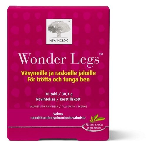 Kuva New Nordic Wonder Legs™ ravintolisä, 30 tabl