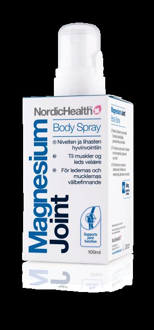 Kuva Nordic Health Magnesium Joint -ihosuihke 100 ml 