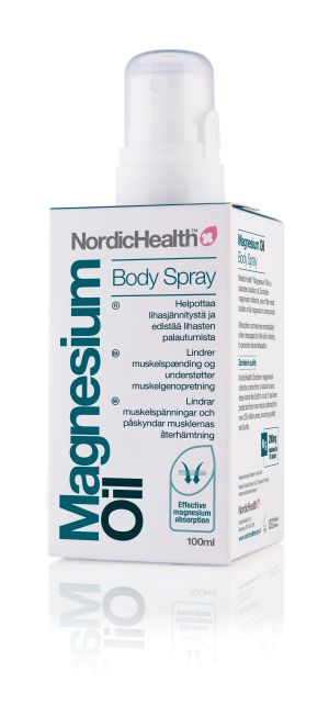 Kuva Nordic Health Magnesium Oil -ihosuihke 100 ml 