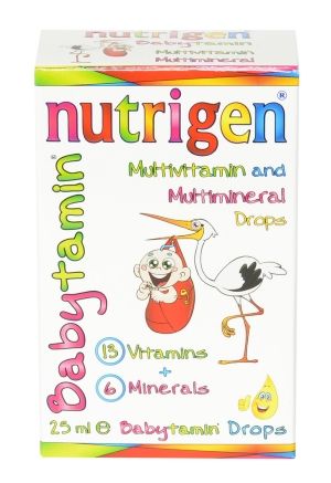 Kuva Nutrigen Babytamin vitamiinitipat vauvoille 25ml