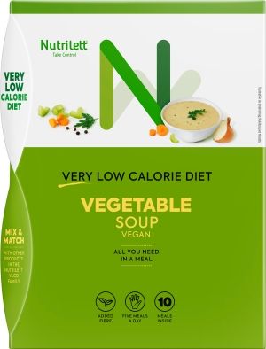 Kuva Nutrilett 10x35g VLCD Vegetable Soup painonhallintaan tarkoitettu ruokavalionkorvike