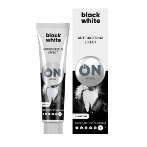 Kuva ON White black white valkaiseva hammastahna 75 ml